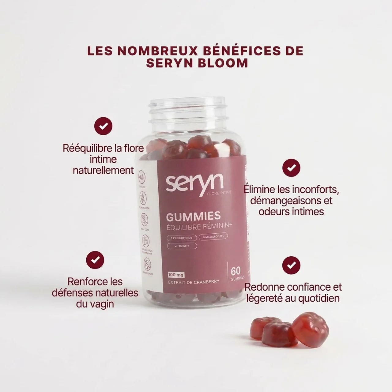 Gummies Équilibre féminin+
